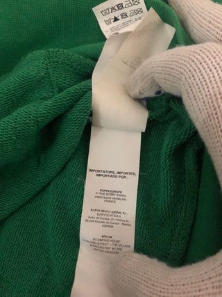 Sudadera Kappa Real Betis 20/21 Talla M