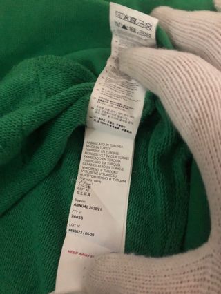 Sudadera Kappa Real Betis 20/21 Talla M