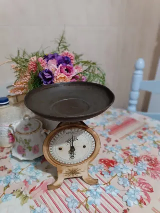 Báscula de cocina antigua 10 kg