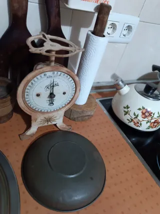 Báscula de cocina antigua 10 kg