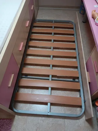 Cama nido con cajones