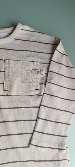 Camiseta niño Zara Kids manga larga