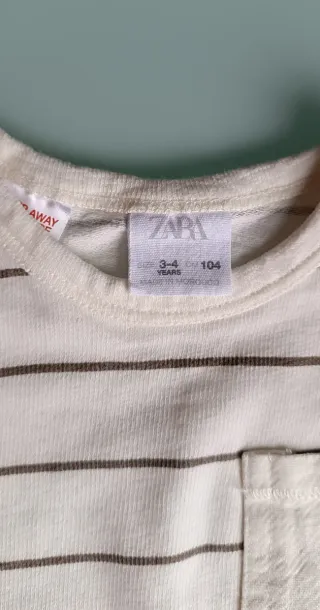 Camiseta niño Zara Kids manga larga