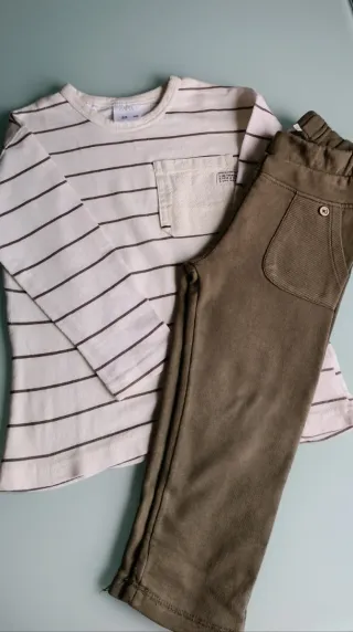 Camiseta niño Zara Kids manga larga