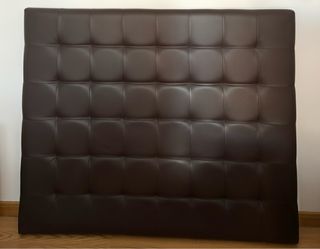 Cabecero polipiel marrón 1.5x1.2