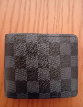 Portafoglio Louis Vuitton Grigio