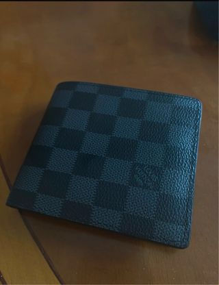 Portafoglio Louis Vuitton Grigio