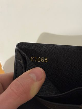 Portafoglio Louis Vuitton Grigio