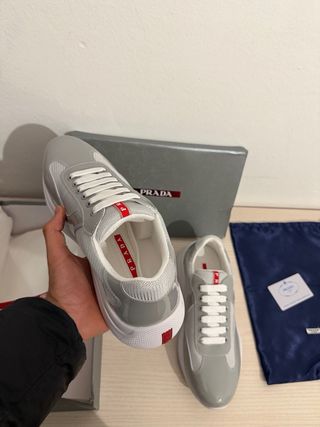 Prada America's Cup Blancas/Grises