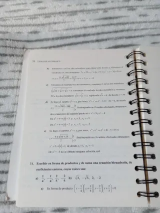 Ejercicios matemáticas para la ESO