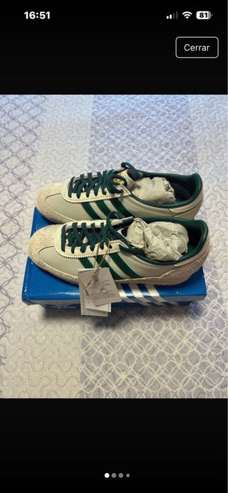 Adidas SL72 Beige y Verde