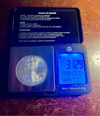 1 oz Dólar 2010 Lady Liberty