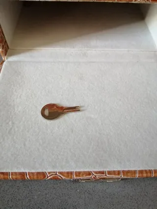 Joyero nuevo efecto piel cocodrilo