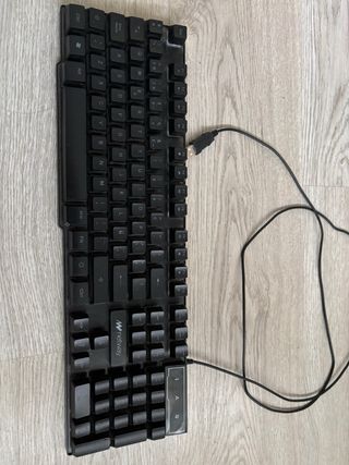 Teclado Netway Gamer Negro