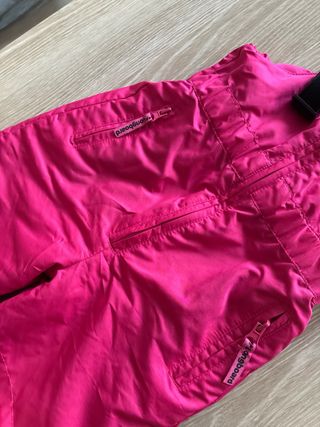 Mono de nieve niña rosa 3 años