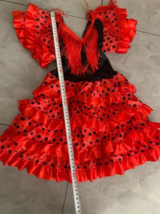 Traje de Flamenca para bebé (1 año)