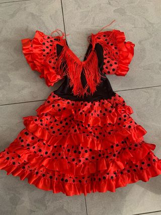 Traje de Flamenca para bebé (1 año)
