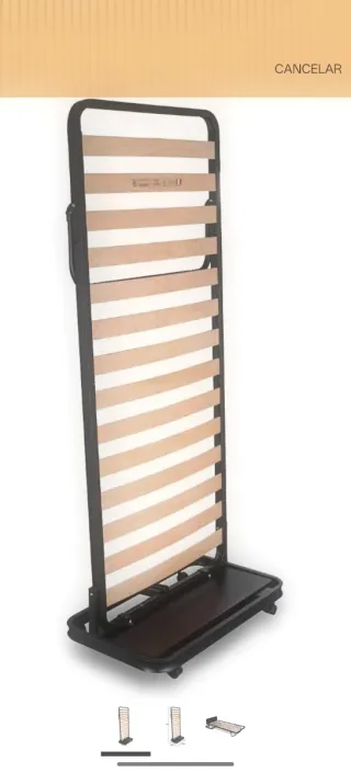 Cama abatible somier y colchón 90cm