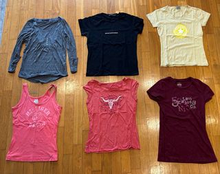 LOTE 18 ROPA MUJER DE MARCA LEVIS GSTAR