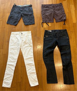 LOTE 18 ROPA MUJER DE MARCA LEVIS GSTAR