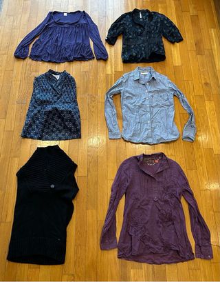 LOTE 18 ROPA MUJER DE MARCA LEVIS GSTAR