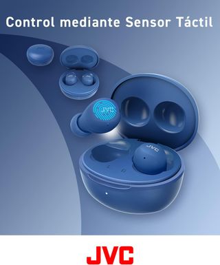 JVC HA-Z66T-A Gumy Mini Wireless Earbuds, klein, U