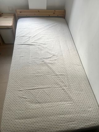 Cama Ikea NEIDEN 90x200 Pino