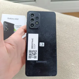 Samsung Galaxy A52 Negro Pantalla golpeada