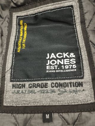 Chaqueta Jack Jones Negra Talla M