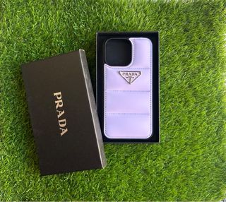 Custodia Prada iPhone 14 Pro Max Lila