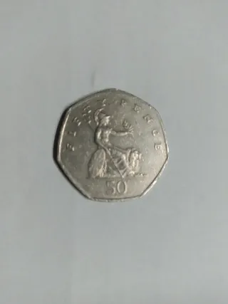 Moneta 50 Pence Inghilterra 1998