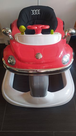 Correpasillos Coche Descapotable Rosa