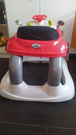 Correpasillos Coche Descapotable Rosa