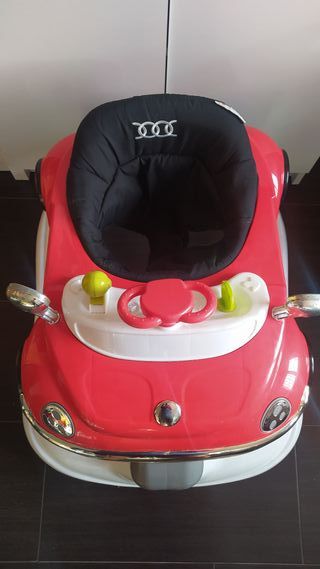 Correpasillos Coche Descapotable Rosa