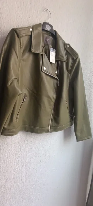 Chaqueta verde Primark XXL