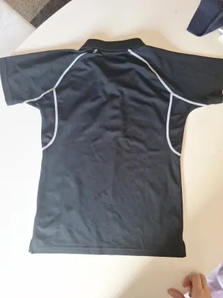 Polo Padel Niño Canterbury Negro