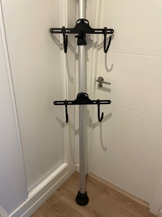 Soporte de pared para 2 bicicletas