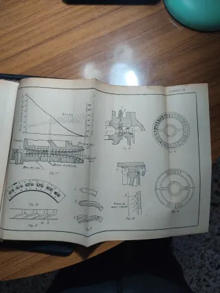 Libro Antiguo Artillería Turbinas Vapor 1923