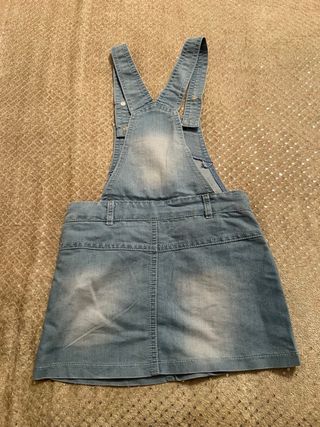 Lote de Pichi y vestido tejano 4 años