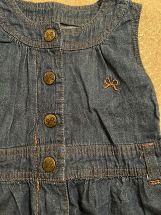 Lote de Pichi y vestido tejano 4 años