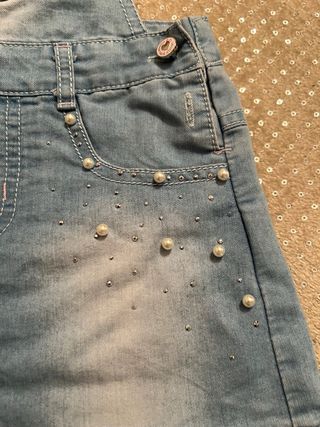 Lote de Pichi y vestido tejano 4 años