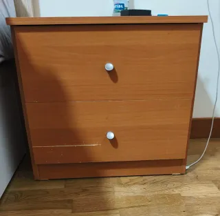 Dormitorio de madera