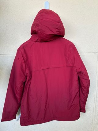Anorak Canguro Burdeos