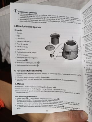 Calentador Beurer BY 52 Biberones y Comida