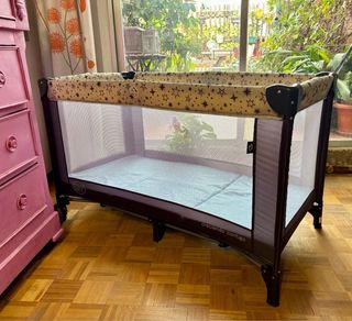 Cuna de viaje MS con colchón