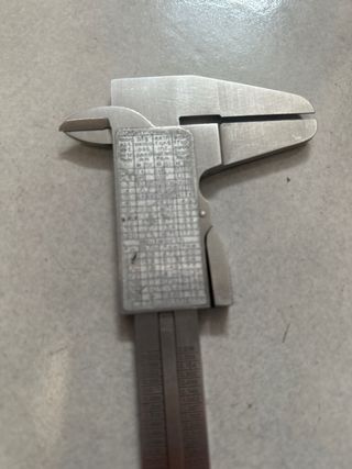 Calibre/ Pie de Rey Mitutoyo Antiguo + Funda Piel