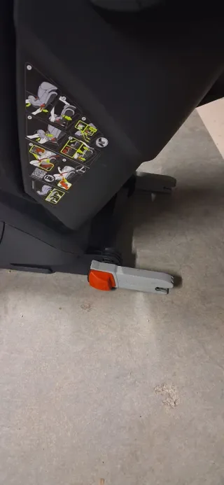 Silla coche Britax Römer negra