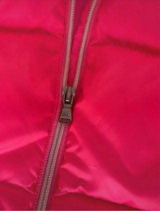 Cazadora Polo Ralph Lauren rosa plumas Talla M