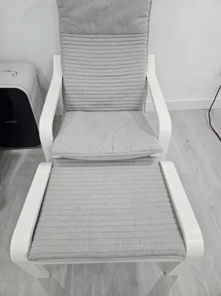 Mecedora Ikea Blanca Madera