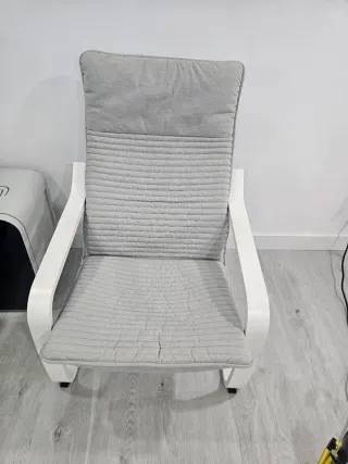 Mecedora Ikea Blanca Madera